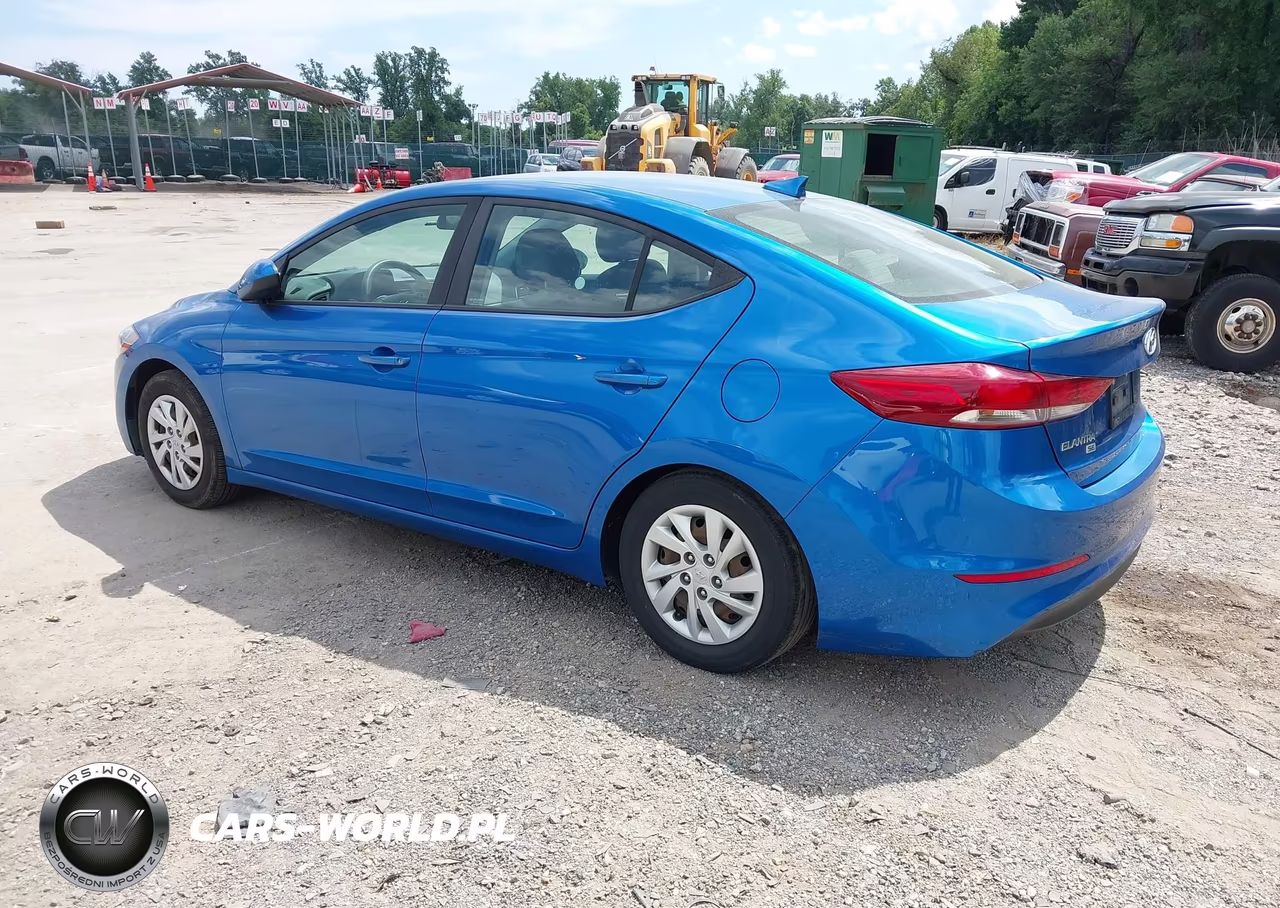 2018 Hyundai Elantra Se VIN:5NPD74LF8JH393576 - 3