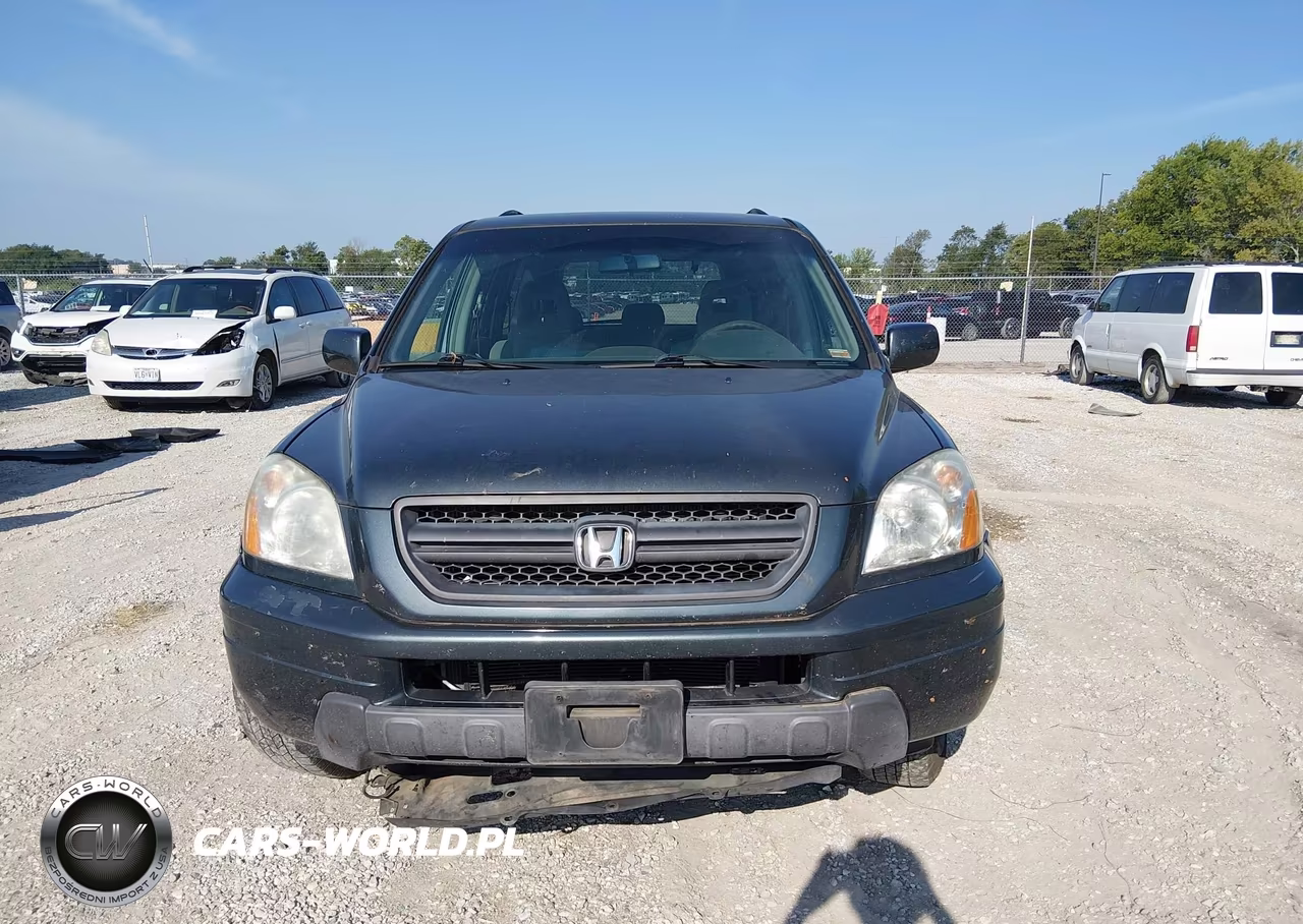 2005 Honda Pilot Ex VIN:2HKYF18485H502084 - 12