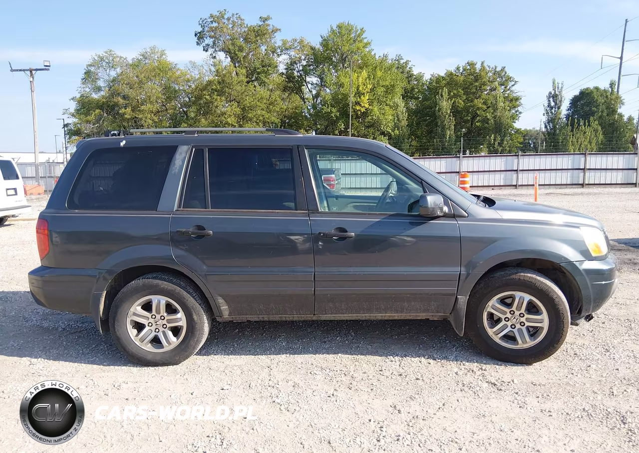 2005 Honda Pilot Ex VIN:2HKYF18485H502084 - 13