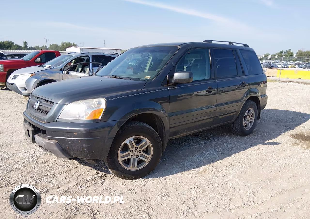 2005 Honda Pilot Ex VIN:2HKYF18485H502084 - 2