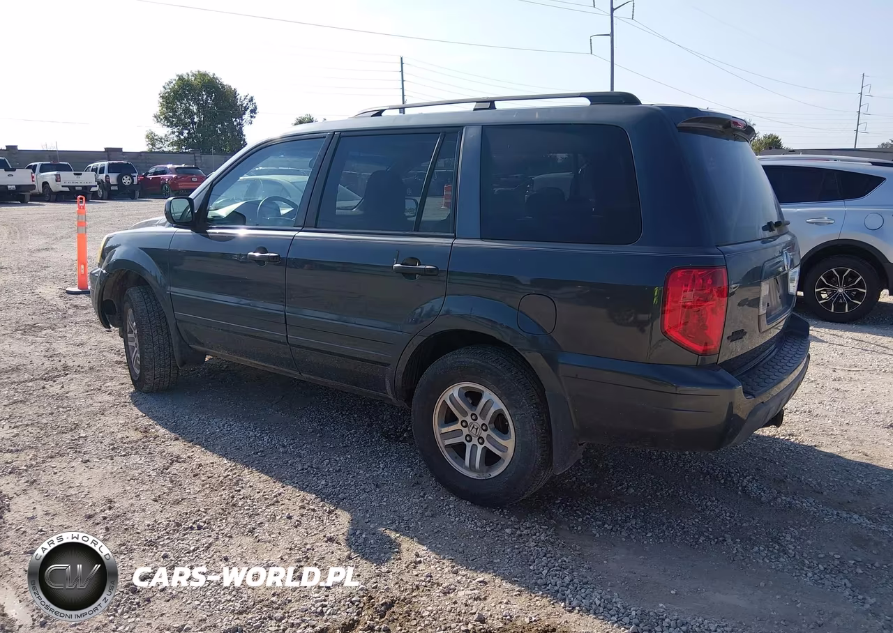 2005 Honda Pilot Ex VIN:2HKYF18485H502084 - 3