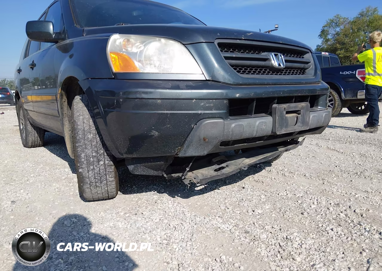 2005 Honda Pilot Ex VIN:2HKYF18485H502084 - 6