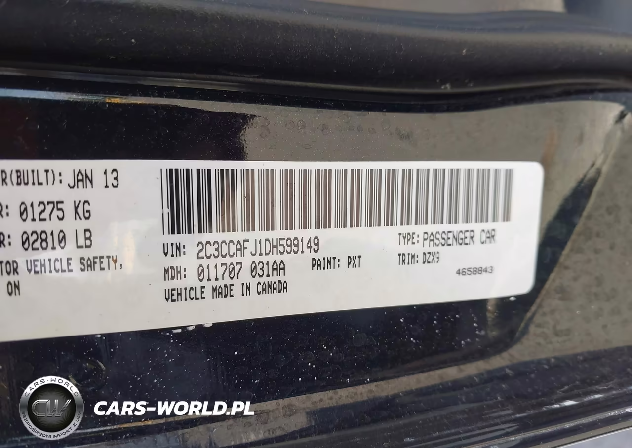 2013 Chrysler 300 Srt8 VIN:2C3CCAFJ1DH599149 - 9
