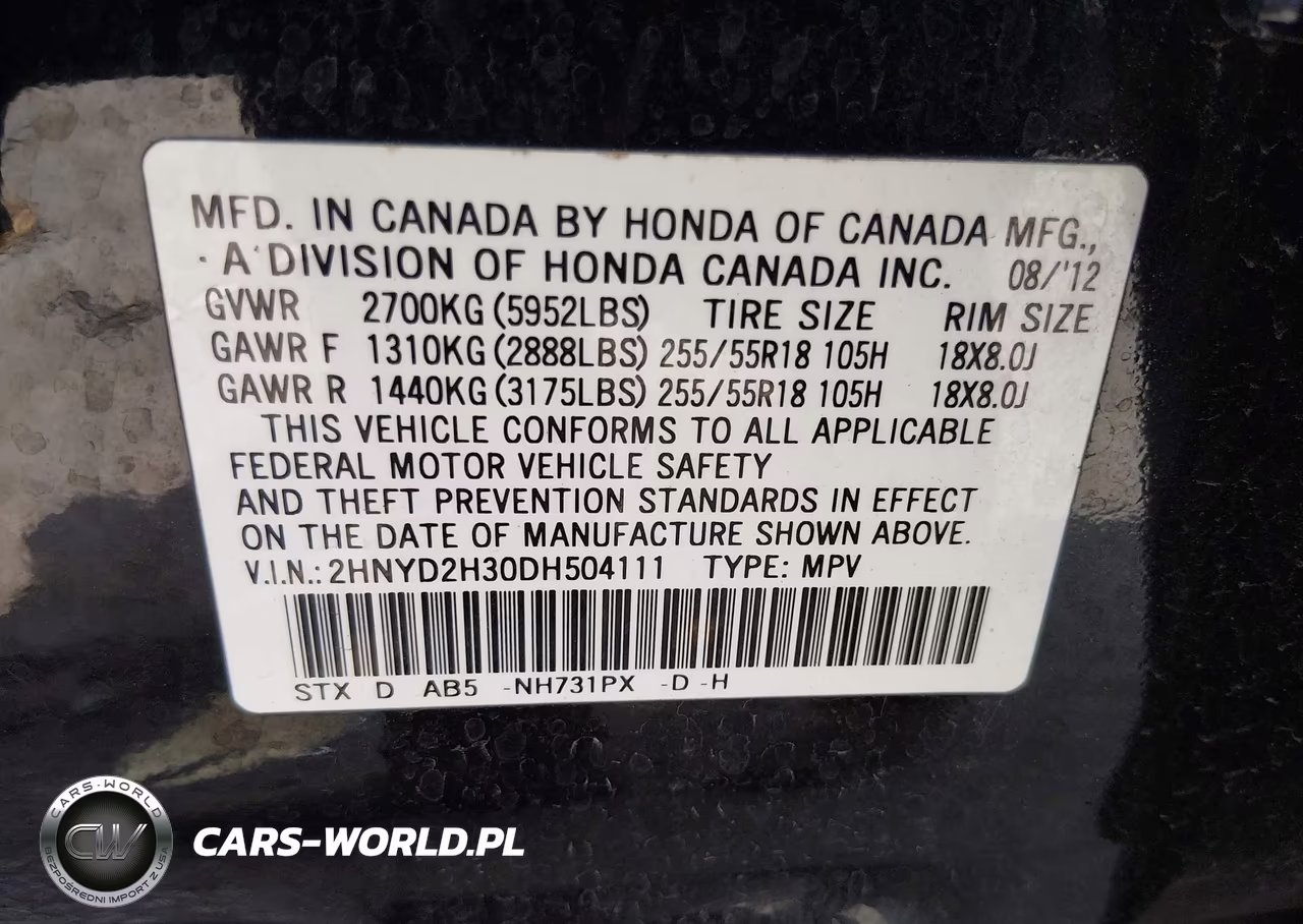 2013 Acura Mdx Technology Package VIN:2HNYD2H30DH504111 - 9