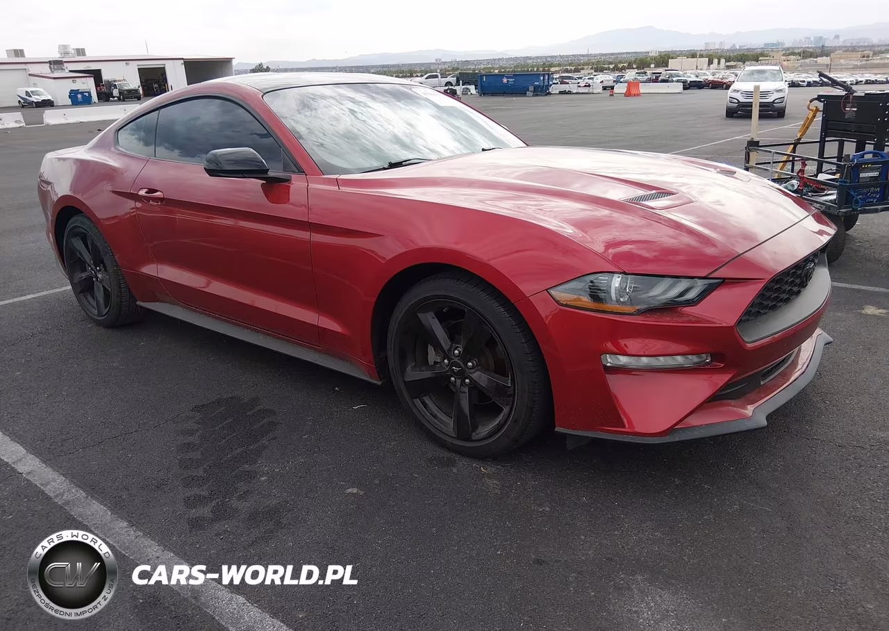2022 Ford Mustang Ecoboost Fastback VIN:1FA6P8TH8N5133191 - 1