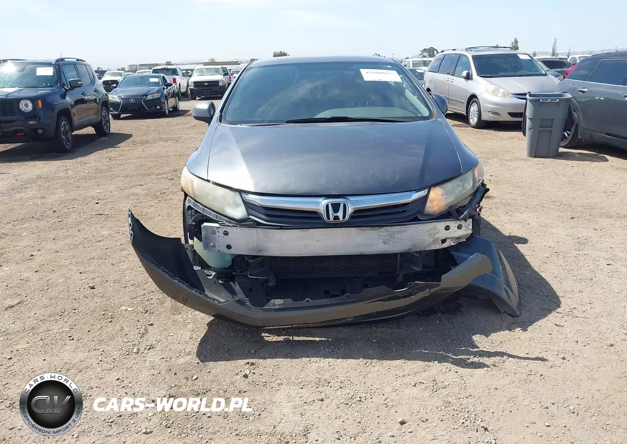 2012 Honda Civic Lx VIN:JHMFB2F57CS005349 - 6