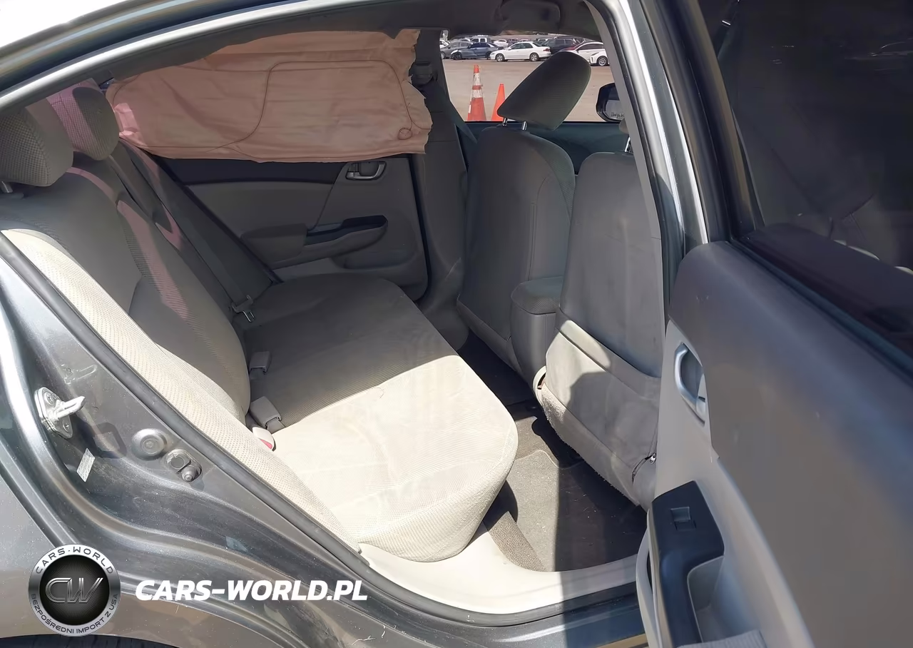 2012 Honda Civic Lx VIN:JHMFB2F57CS005349 - 8