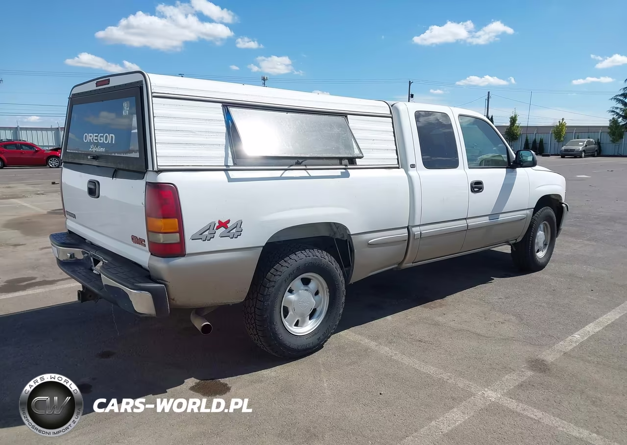 2001 GMC Sierra 1500 Sle VIN:1GTEK19T21E247754 - 4