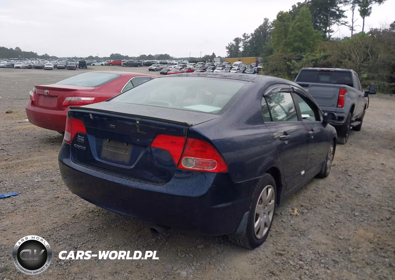 2008 Honda Civic Lx VIN:1HGFA16598L093077 - 4