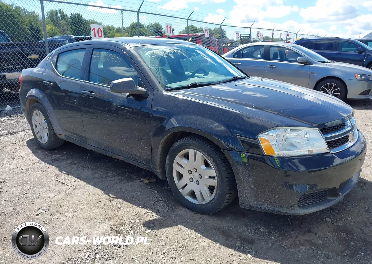 2013 Dodge Avenger Se – zdjęcie 1 z 12