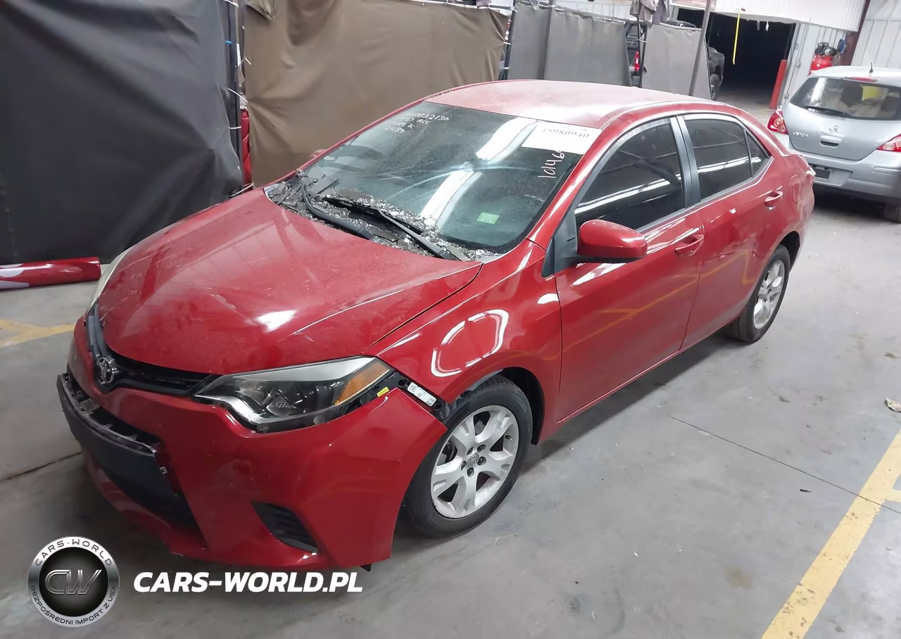 2014 Toyota Corolla Le VIN:5YFBURHE4EP072284 - 2
