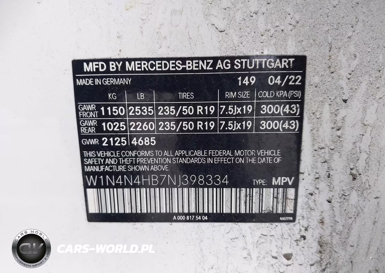 2022 Mercedes-Benz Gla 250 4Matic VIN:W1N4N4HB7NJ398334 - 9