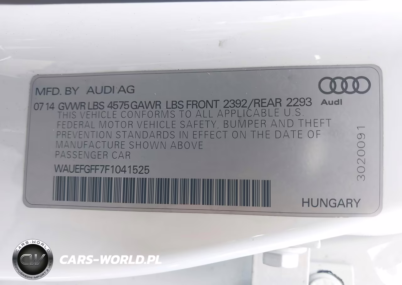 2015 Audi A3 2.0T Premium VIN:WAUEFGFF7F1041525 - 9