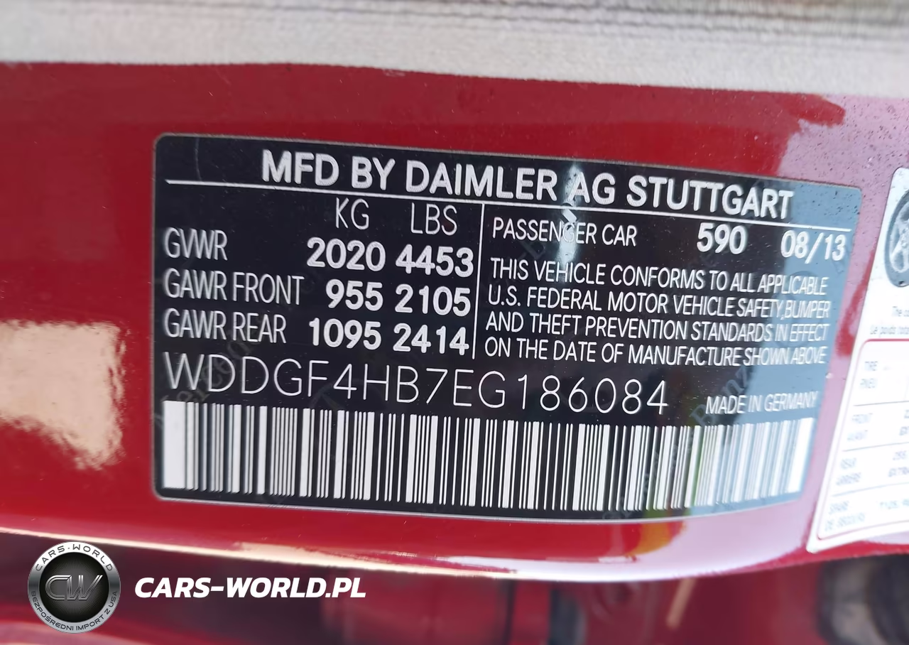 2014 Mercedes-Benz C 250 Sport VIN:WDDGF4HB7EG186084 - 9