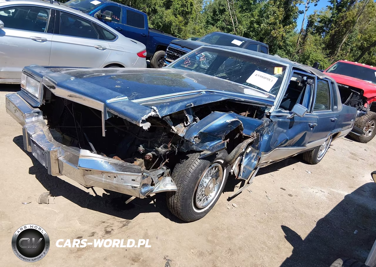 1991 Cadillac Brougham VIN:1G6DW5470MR712968 - 2