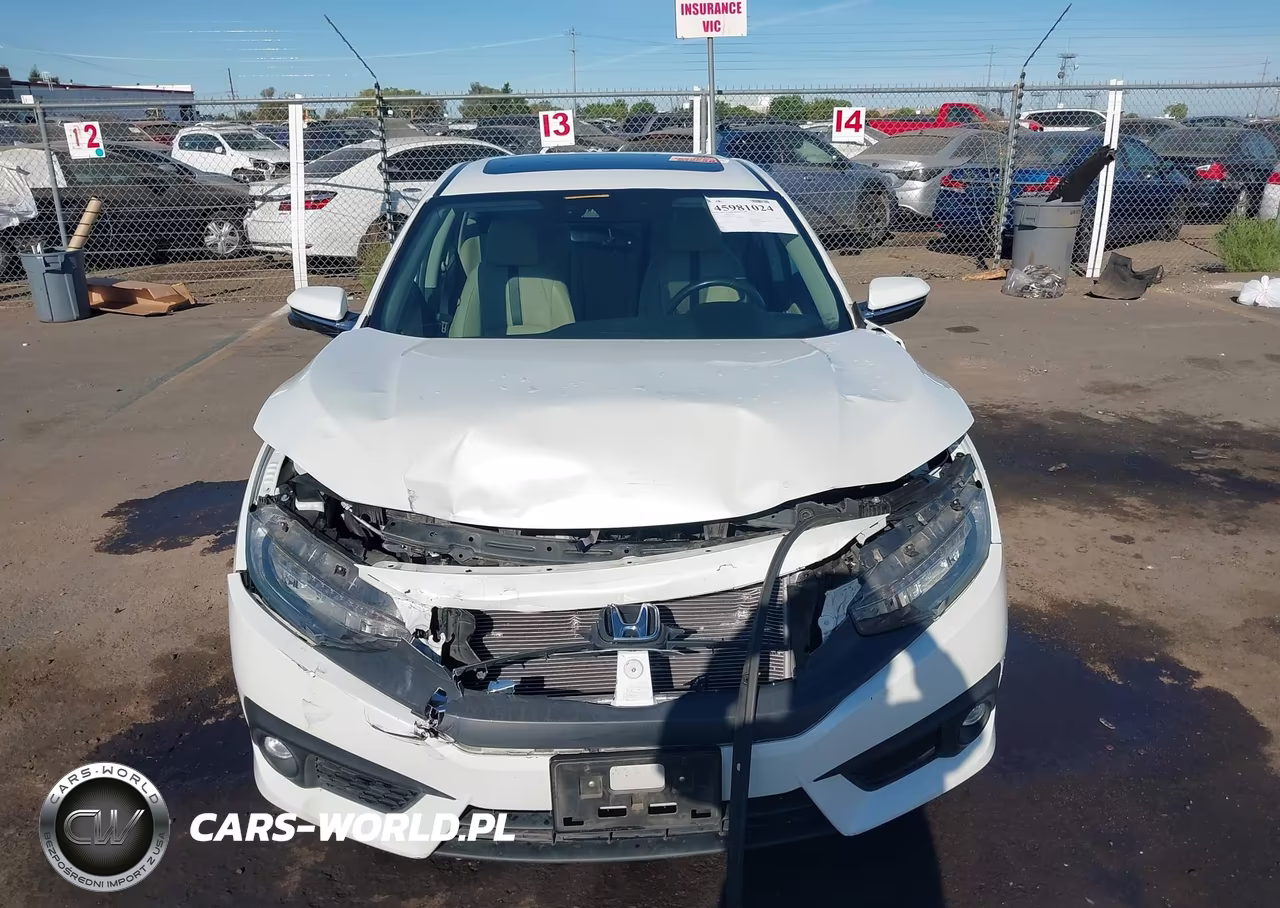 2016 Honda Civic Touring VIN:19XFC1F98GE203197 - 12