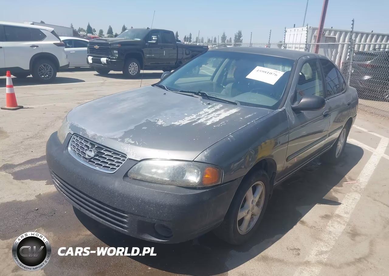 2000 Nissan Sentra Gxe-Xe VIN:3N1CB51D6YL328451 - 2