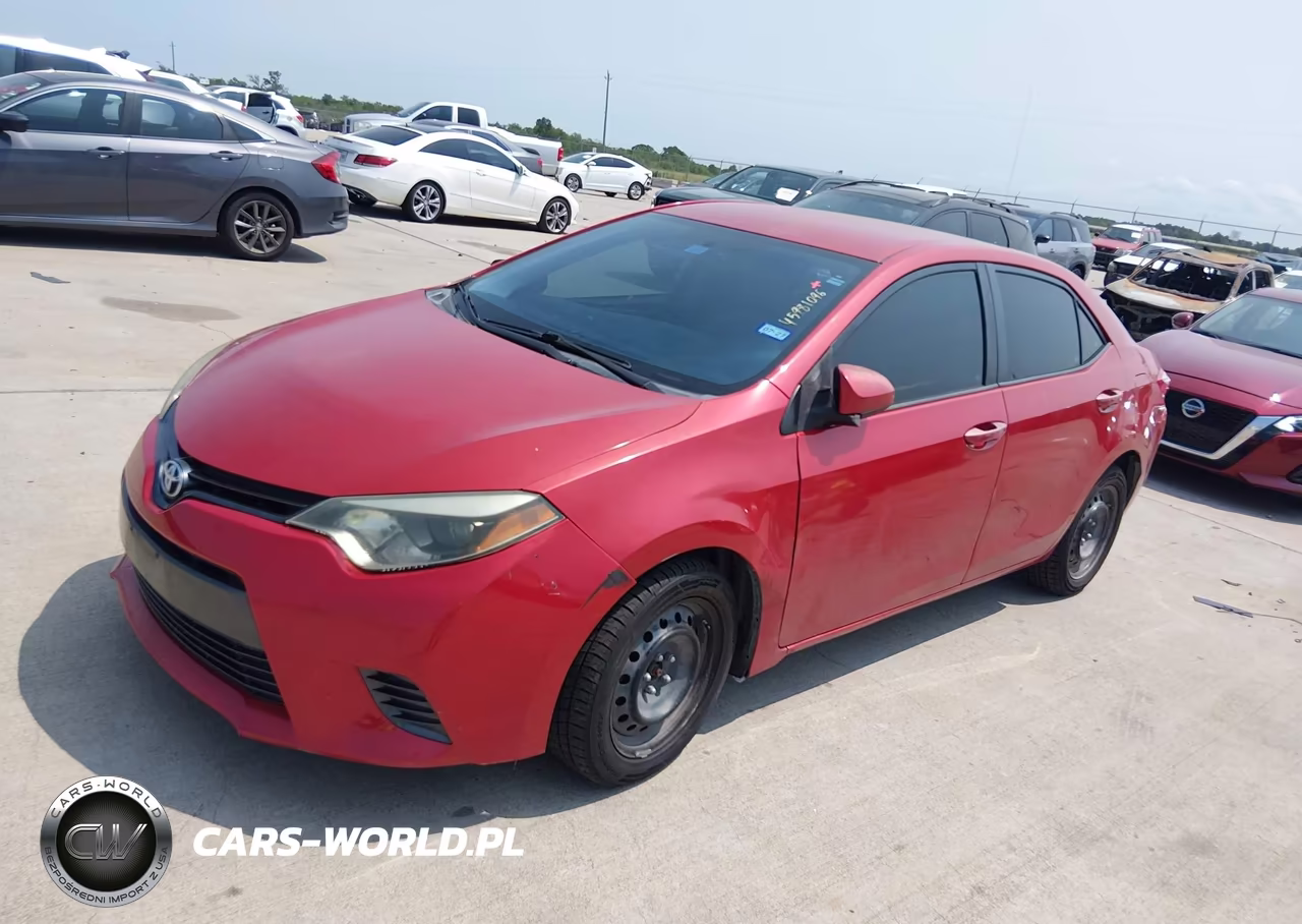 2015 Toyota Corolla Le VIN:5YFBURHE1FP298820 - 2