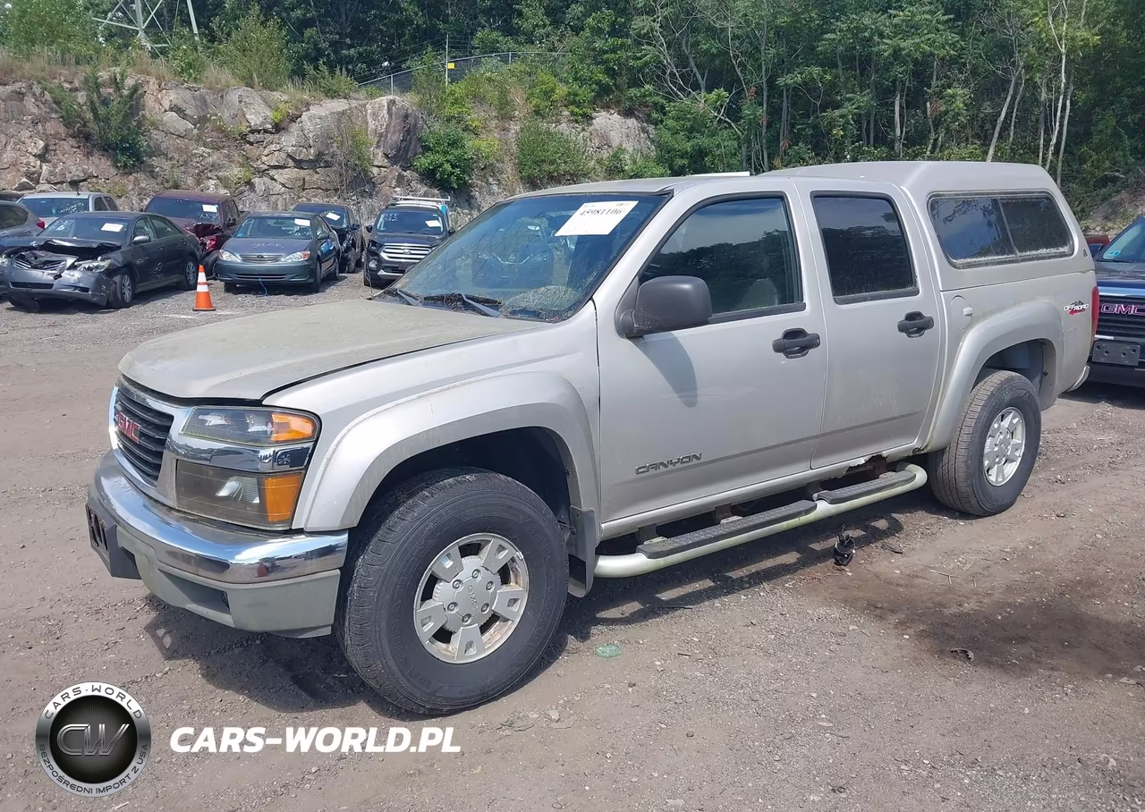 2005 GMC Canyon Sle VIN:1GTDT136958166802 - 2