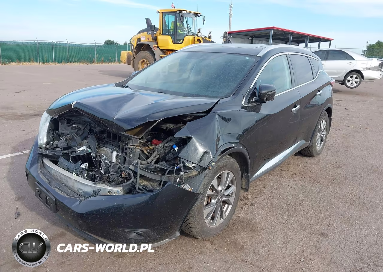 2016 Nissan Murano Sl VIN:5N1AZ2MH8GN106131 - 2