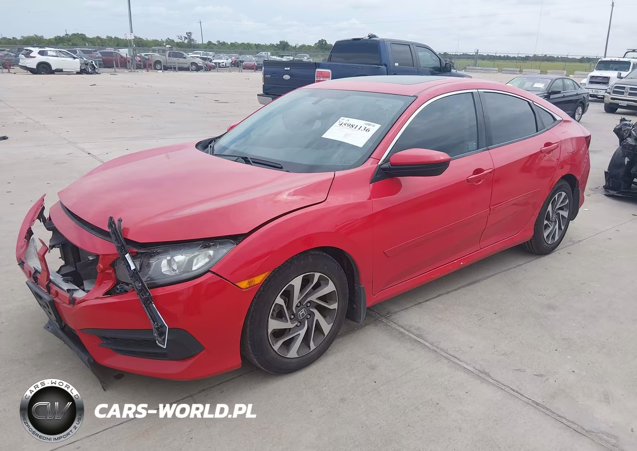 2017 Honda Civic Ex VIN:2HGFC2F70HH532231 - 2