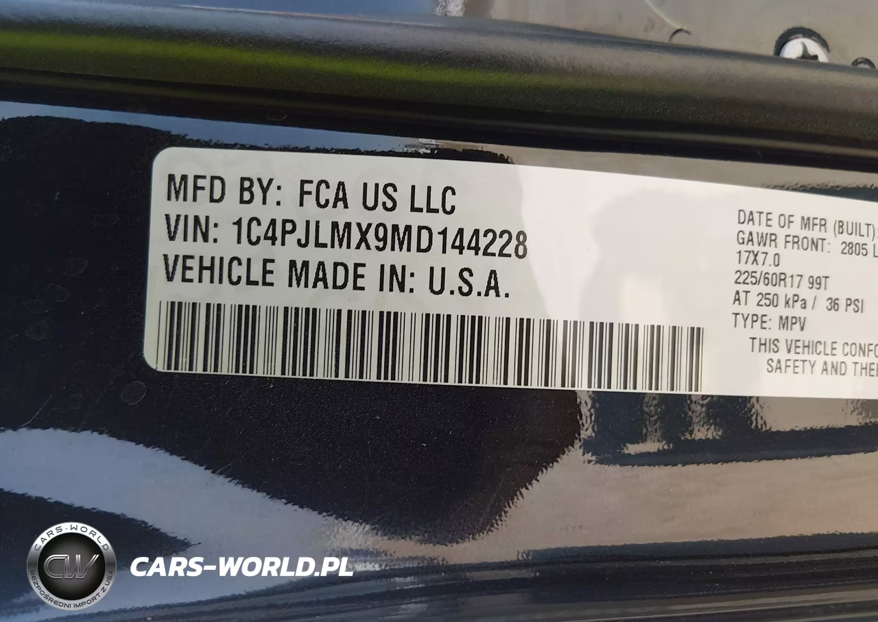 2021 Jeep Cherokee Latitude Lux Fwd VIN:1C4PJLMX9MD144228 - 9