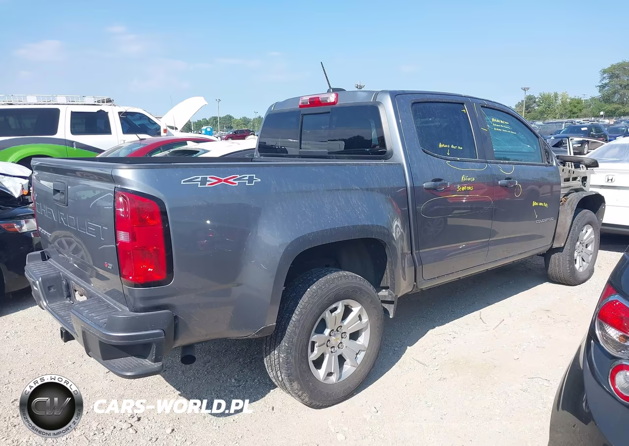 2021 Chevrolet Colorado 4Wd Short Box Lt VIN:1GCGTCEN9M1196211 - 4