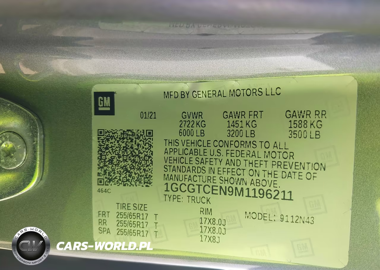 2021 Chevrolet Colorado 4Wd Short Box Lt VIN:1GCGTCEN9M1196211 - 9