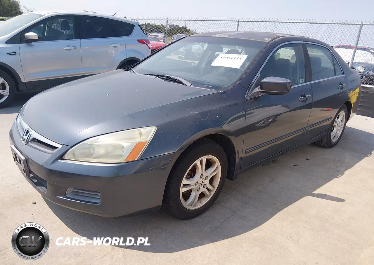 2007 Honda Accord 2.4 Se VIN:JHMCM56397C005981 - 2