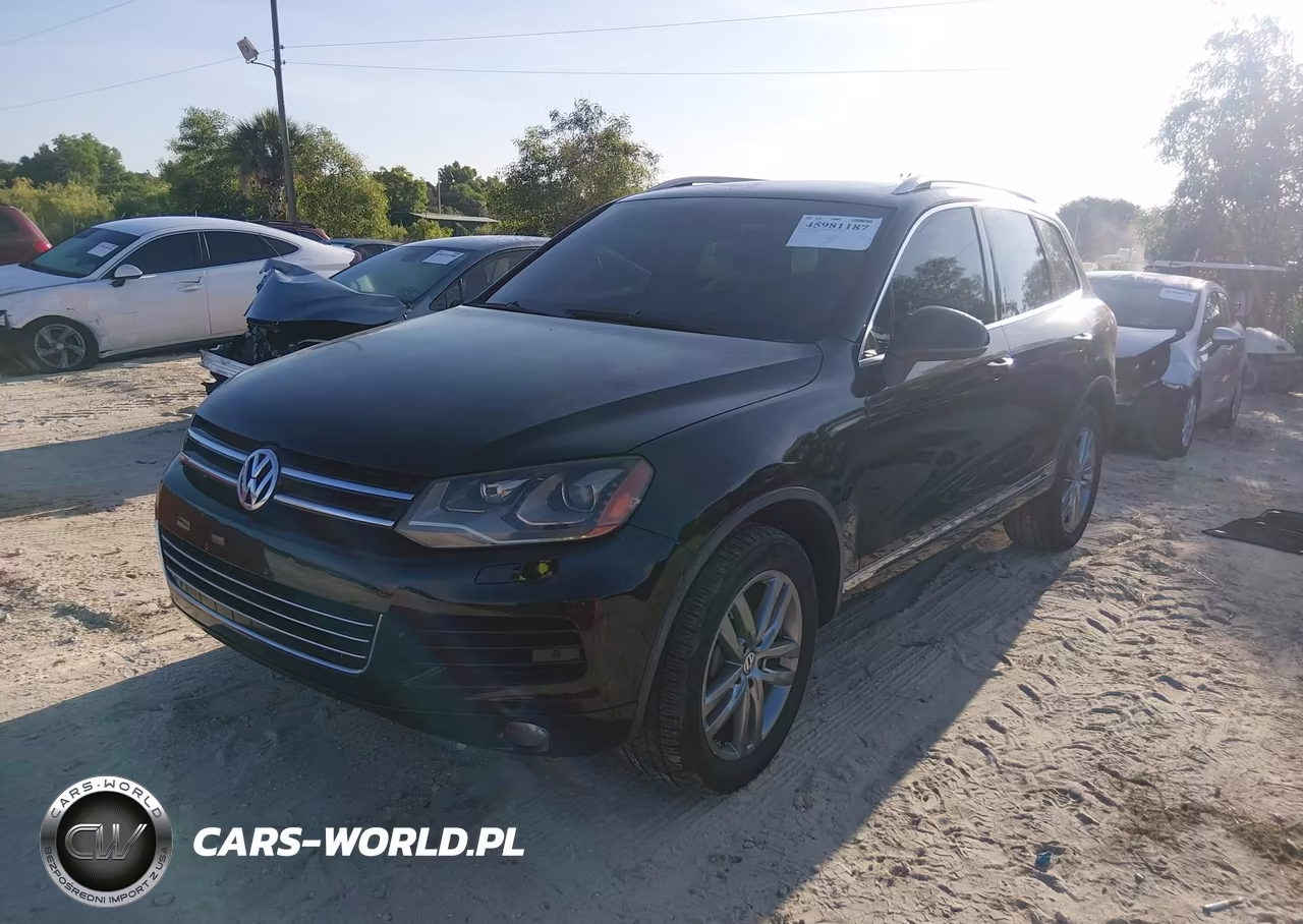 2012 Volkswagen Touareg Tdi Lux VIN:WVGFK9BP2CD002621 - 2