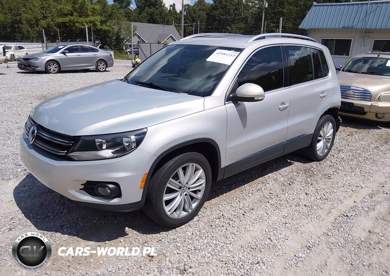2014 Volkswagen Tiguan Sel VIN:WVGBV3AX1EW556020 - 2