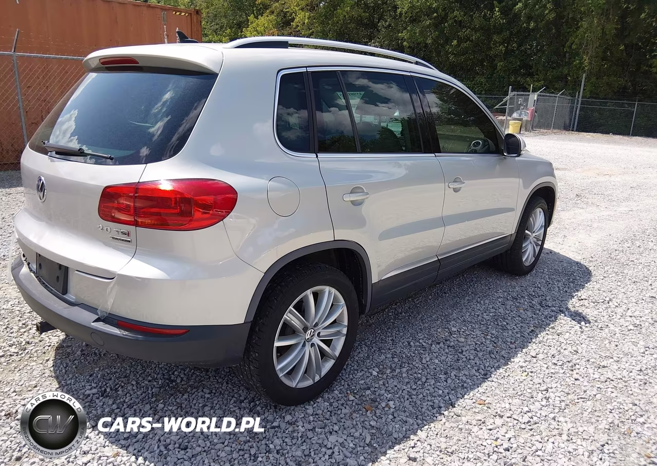 2014 Volkswagen Tiguan Sel VIN:WVGBV3AX1EW556020 - 4