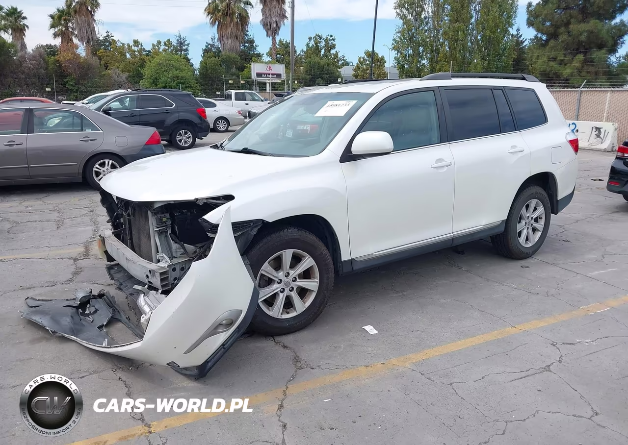2013 Toyota Highlander Se V6 VIN:5TDBK3EH2DS260647 - 2
