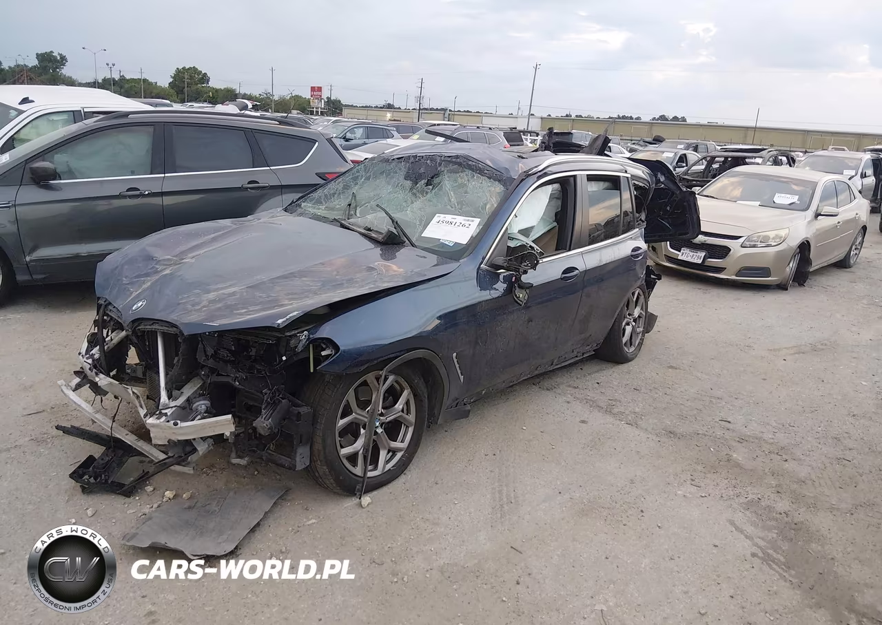 2022 BMW X3 xDrive30I VIN:5UX53DP06N9J07808 - 2