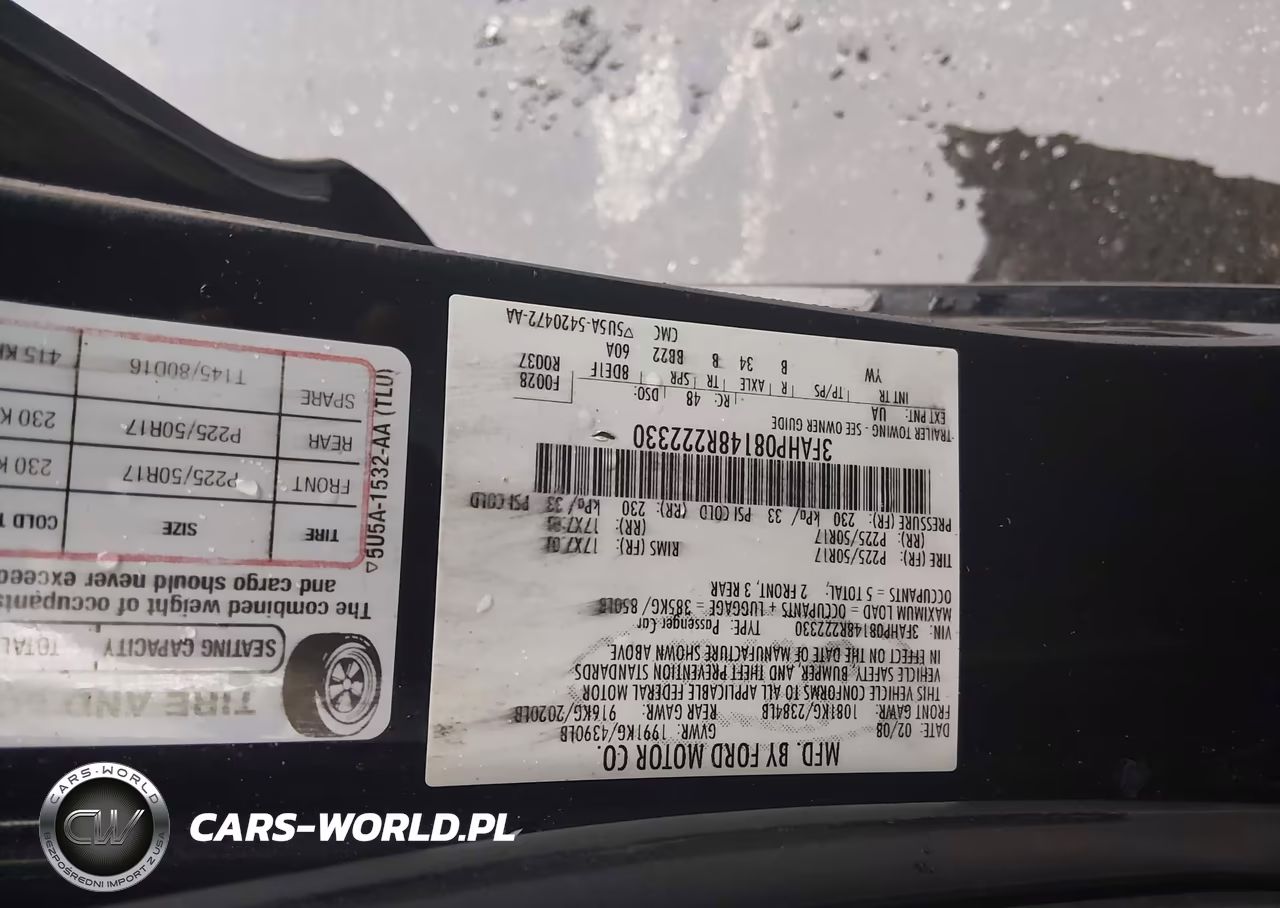 2008 Ford Fusion Sel VIN:3FAHP08148R222330 - 9