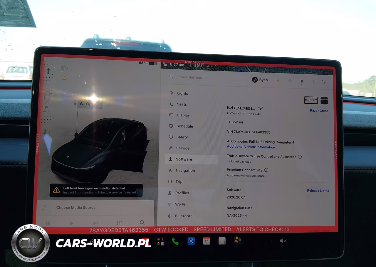 2026 Tesla Model Y Premium Rear-Wheel Drive-Rear-Wheel Drive VIN:7SAYGDED5TA463355 - 19