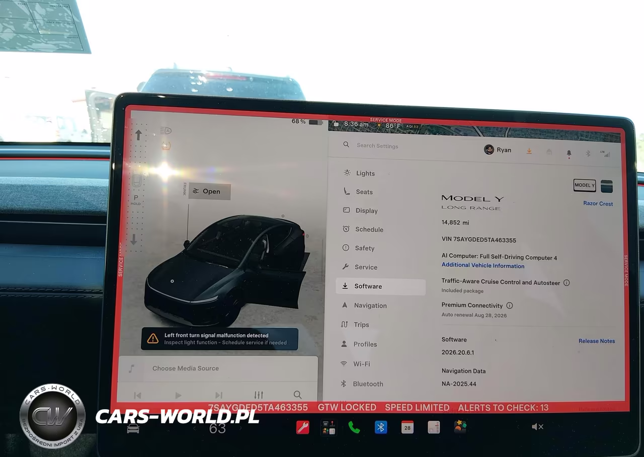 2026 Tesla Model Y Premium Rear-Wheel Drive-Rear-Wheel Drive VIN:7SAYGDED5TA463355 - 7