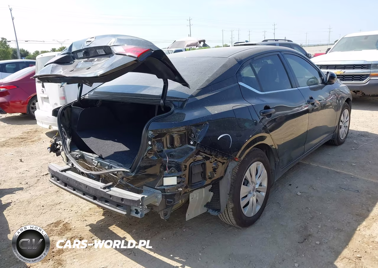 2025 Nissan Sentra S VIN:3N1AB8BV9SY429218 - 4