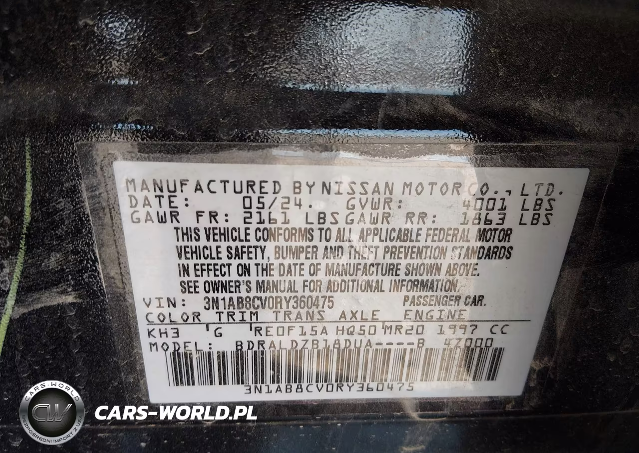 2024 Nissan Sentra Sv Xtronic Cvt VIN:3N1AB8CV0RY360475 - 9