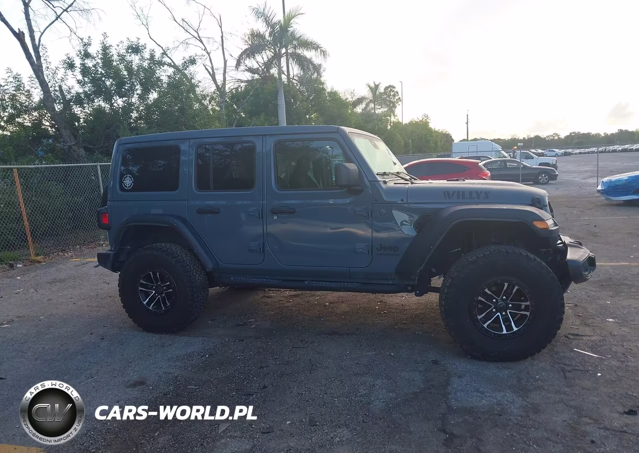 2024 Jeep Wrangler 4-Door Willys 4X4 VIN:1C4RJXDG0RW266651 - 13