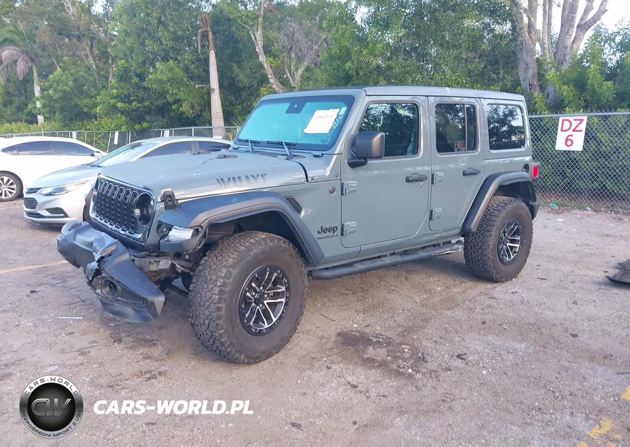 2024 Jeep Wrangler 4-Door Willys 4X4 VIN:1C4RJXDG0RW266651 - 2