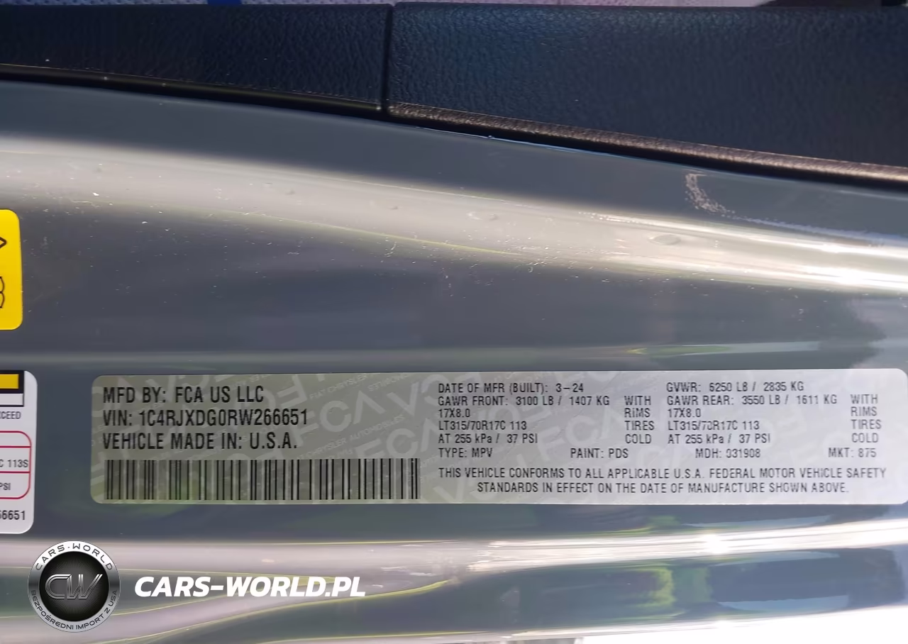 2024 Jeep Wrangler 4-Door Willys 4X4 VIN:1C4RJXDG0RW266651 - 9