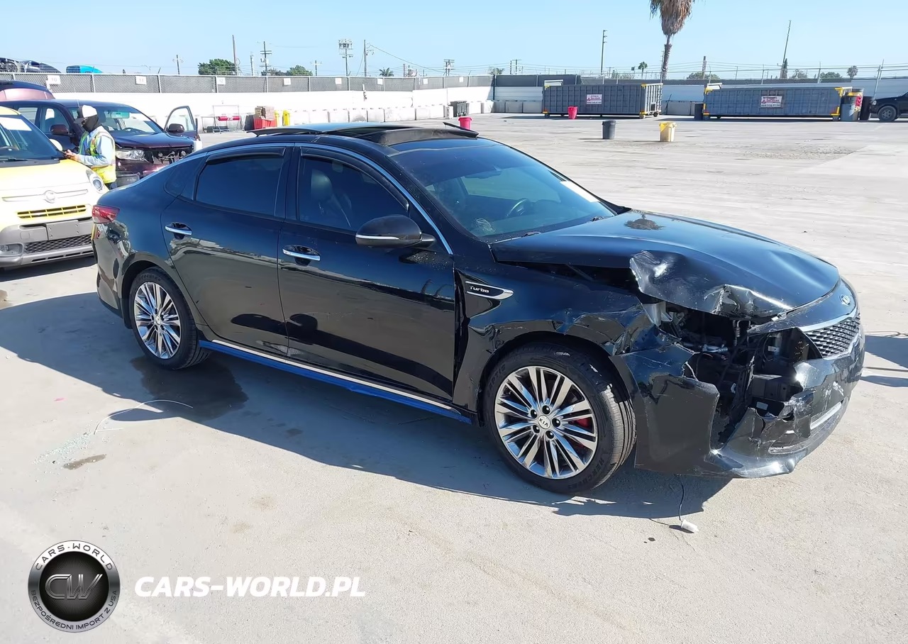 2017 Kia Optima Sxl Turbo VIN:5XXGV4L27HG153280 - 1