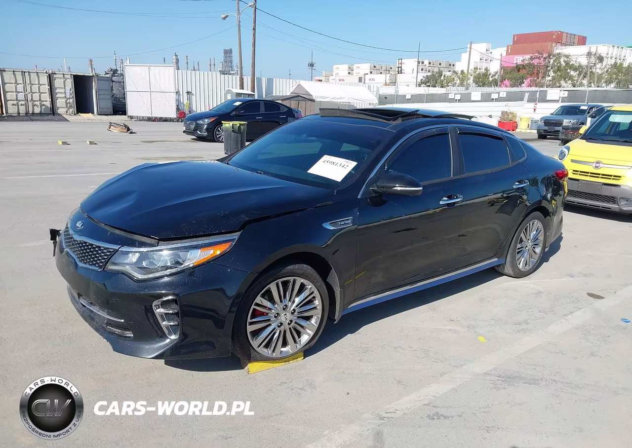 2017 Kia Optima Sxl Turbo VIN:5XXGV4L27HG153280 - 2