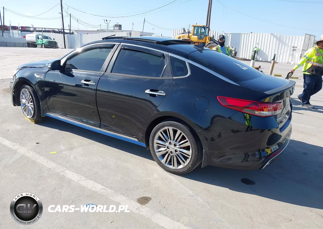 2017 Kia Optima Sxl Turbo VIN:5XXGV4L27HG153280 - 3