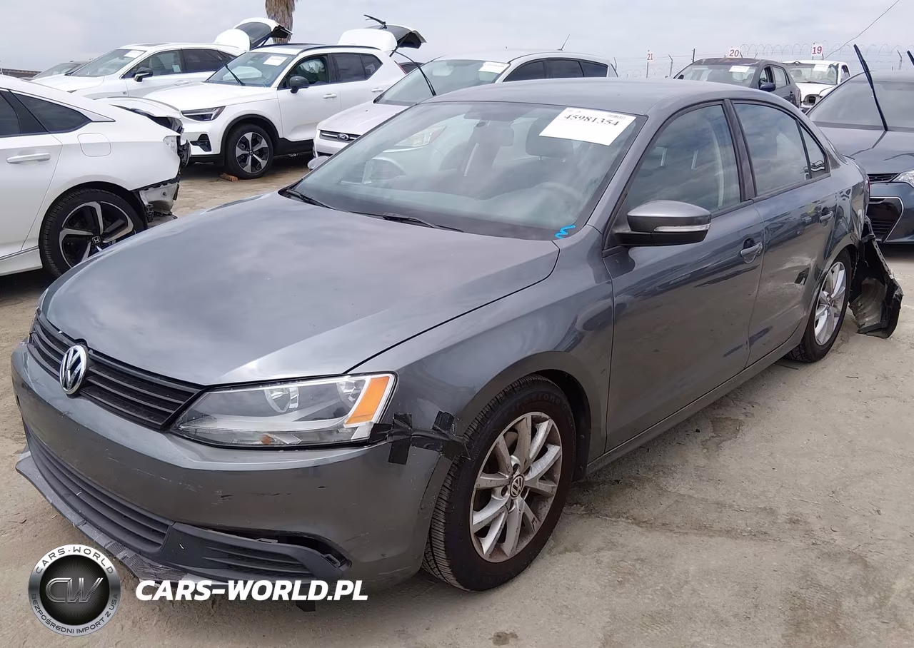 2012 Volkswagen Jetta 2.5L Se VIN:3VWDX7AJ4CM323429 - 2