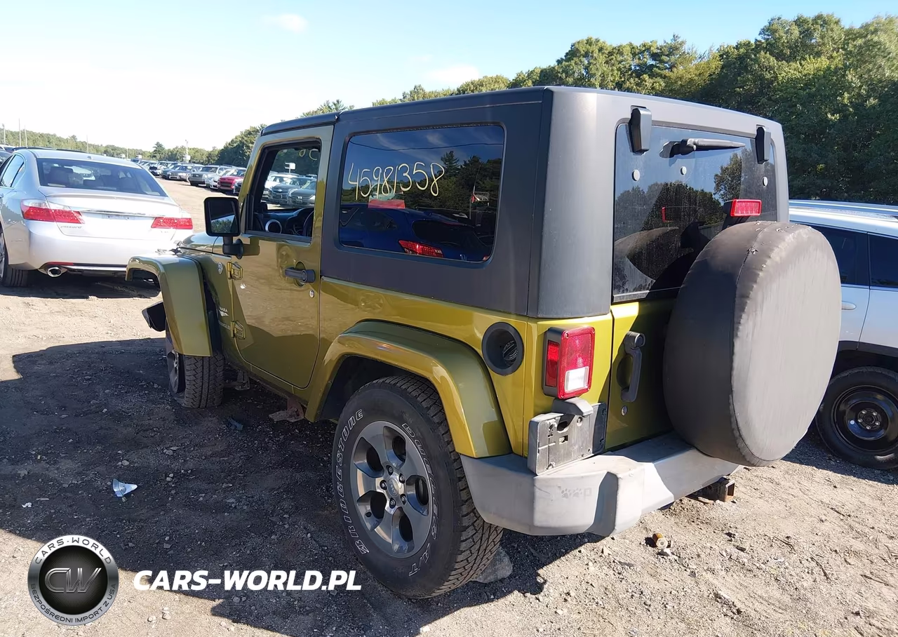 2008 Jeep Wrangler Sahara VIN:1J4FA54118L538623 - 3