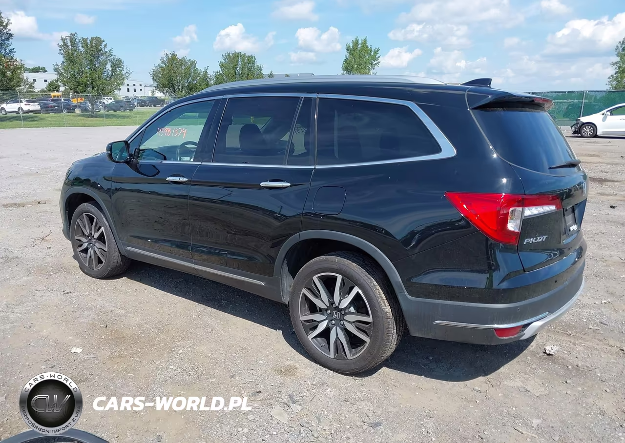 2022 Honda Pilot Awd Touring 7 Passenger VIN:5FNYF6H68NB076538 - 3