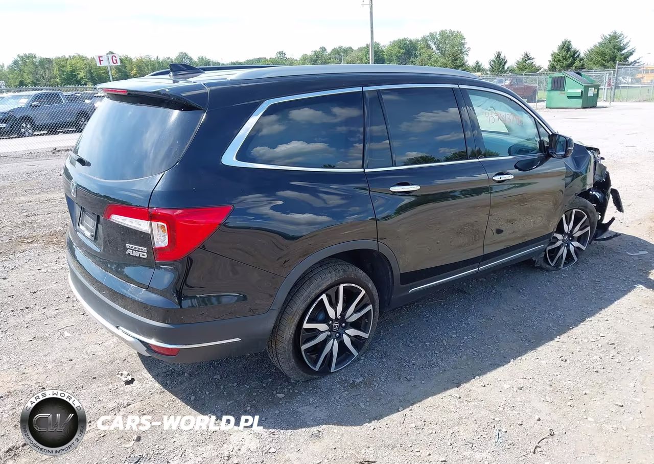 2022 Honda Pilot Awd Touring 7 Passenger VIN:5FNYF6H68NB076538 - 4