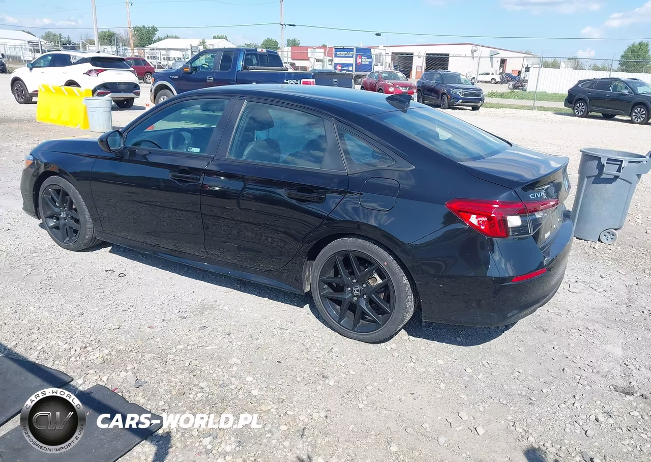 2024 Honda Civic Sport VIN:2HGFE2F53RH571647 - 3